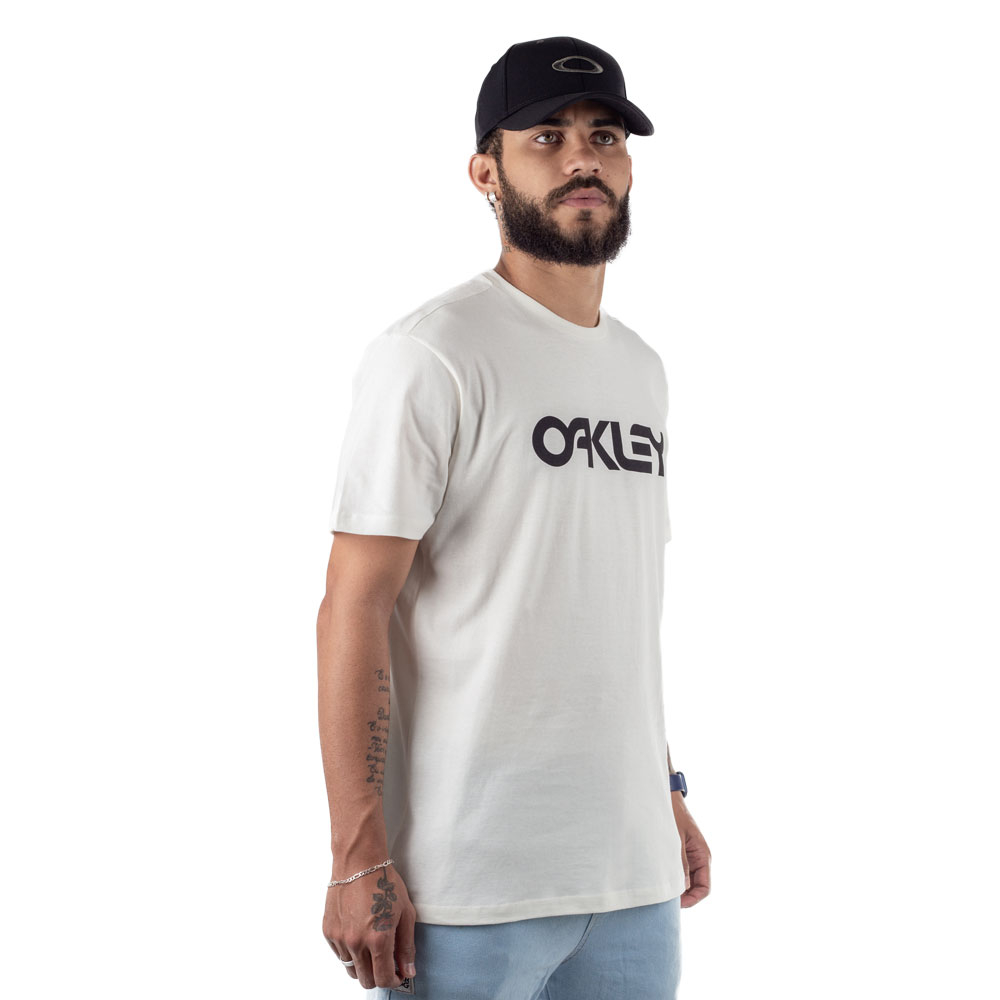 Camiseta Oakley Mark Ii Ss Branco Branco