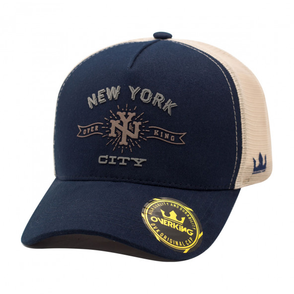 Boné Everlast Aba Reta Snapback Trucker Bronx NY - Boné Esportivo